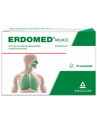 podgląd produktu Erdomed Muko 225 mg 10 saszetek
