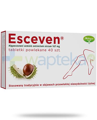podgląd produktu Esceven 167mg 40 tabletek