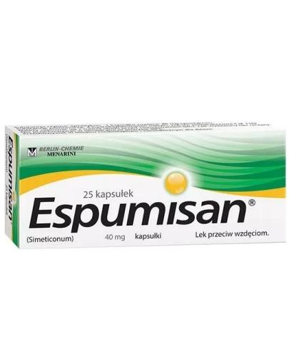 zdjęcie produktu Espumisan 40 mg 25 kapsułek