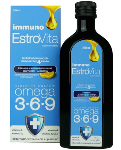 podgląd produktu EstroVita Immuno Omega 3-6-9 olej 250ml