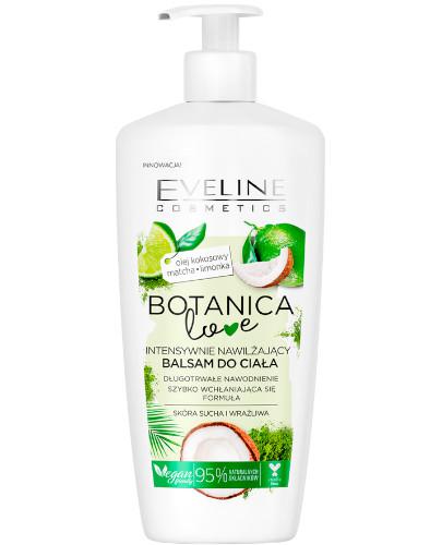 zdjęcie produktu Eveline Botanica Love intensywnie nawilżający balsam do ciała Olej kokosowy Matcha Limonka 350 ml