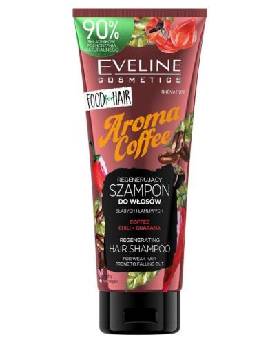 podgląd produktu Eveline Food For Hair Aroma Coffee szampon do włosów słabych i łamliwych 250 ml
