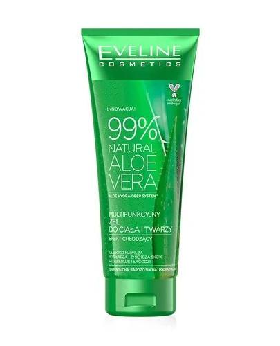 podgląd produktu Eveline Natural Aloe Vera 99% multifunkcyjny żel do ciała i twarzy 250 ml
