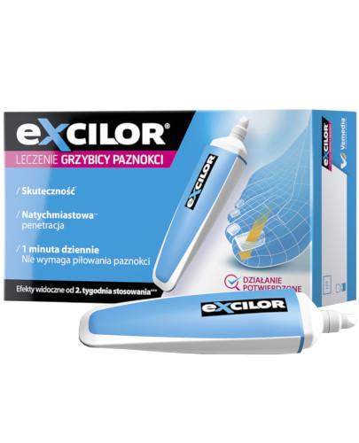 podgląd produktu Excilor leczenie grzybicy paznokci sztyft 3,3 ml