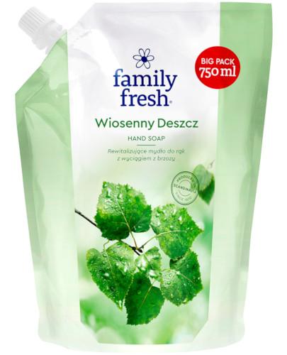 podgląd produktu Family Fresh mydło do rąk Wiosenny Deszcz zapas 750 ml