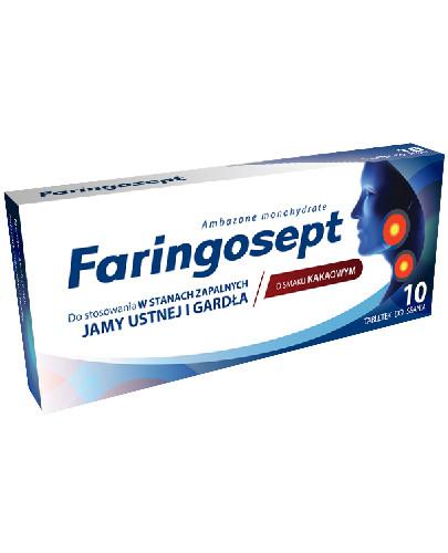 podgląd produktu Faringosept 10 mg 10 tabletek do ssania
