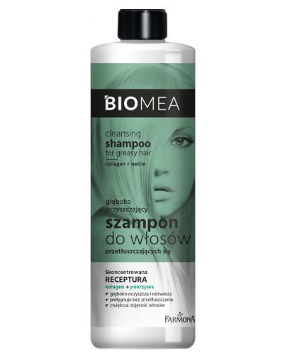 podgląd produktu Farmona Biomea szampon oczyszczający do włosów przetłuszczających się 400 ml