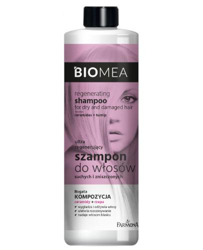 podgląd produktu Farmona Biomea szampon regenerujący do włosów suchych i zniszczonych 400 ml