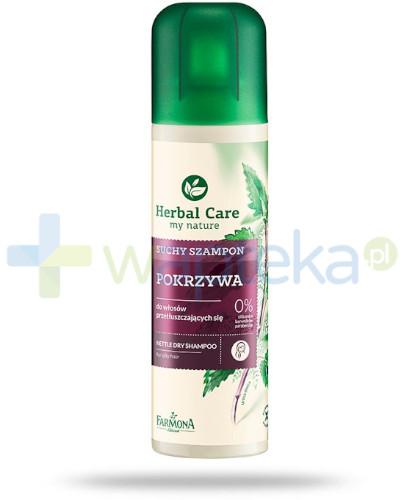 podgląd produktu Farmona Herbal Care Pokrzywa suchy szampon do włosów przetłuszczających się 180 ml