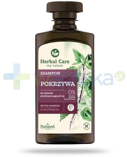 podgląd produktu Farmona Herbal Care Pokrzywa szampon do włosów przetłuszczających się 330 ml