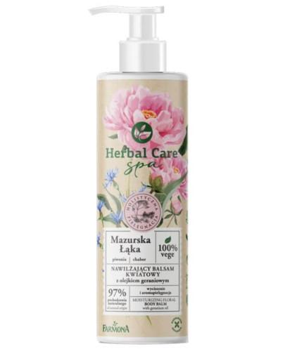 podgląd produktu Farmona Herbal Care SPA nawilżający balsam kwiatowy Mazurska łąka z olejkiem geraniowym 400 ml