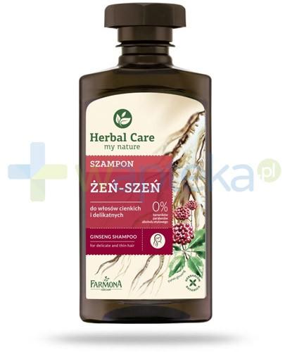 podgląd produktu Farmona Herbal Care Żeń-Szeń szampon do włosów cienkich i delikatnych 330 ml