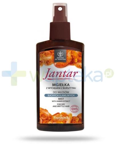 podgląd produktu Farmona Jantar mgiełka z wyciągiem z bursztynu do włosów suchych i łamliwych 200 ml