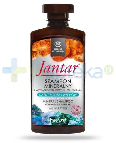 zdjęcie produktu Farmona Jantar szampon mineralny z wyciągiem z bursztynu i minerałami do każdego rodzaju włosów 330 ml