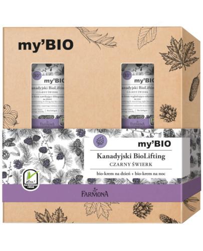 podgląd produktu Farmona Kanadyjski BioLifting 30+ czarny świerk bio-krem nawilżająco - liftingujący na dzień 50 ml + bio-krem wygładzająco - odżywczy na noc 50 ml [ZESTAW]