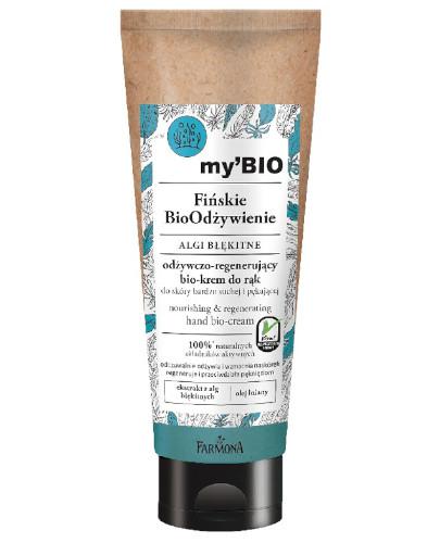 zdjęcie produktu Farmona my'BIO Fińskie BioOdżywienie bio-krem do rąk Algi Błękitne 100 ml