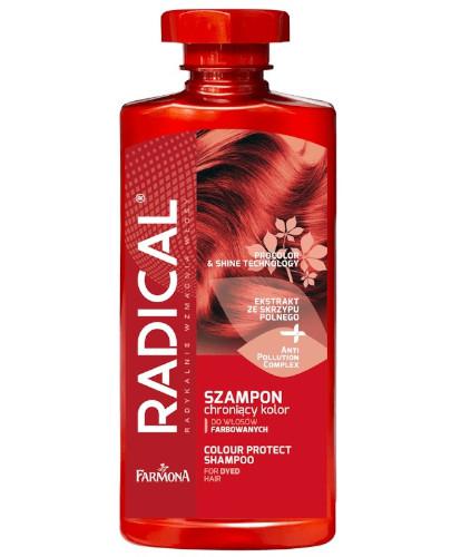 podgląd produktu Farmona Radical szampon ochraniający kolor do włosów farbowanych i z pasemkami 400 ml