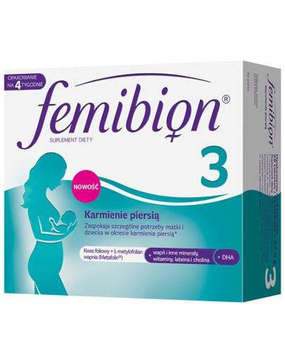 Femibion 3 Karmienie piersią 28 tabletek + 28 kapsułek - cena, opinie ...