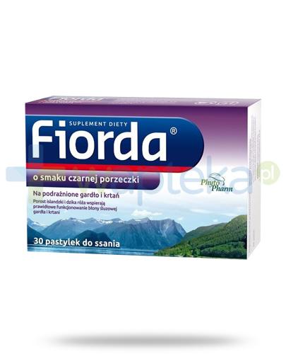 zdjęcie produktu Fiorda o smaku czarnej porzeczki 30 pastylek