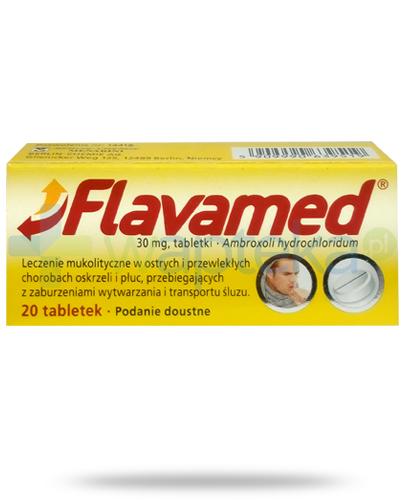podgląd produktu Flavamed 30mg 20 tabletek 