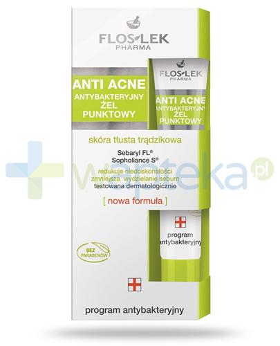 podgląd produktu Flos-Lek Anti Acne antybakteryjny żel punktowy 20 ml