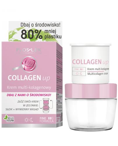 podgląd produktu Flos-Lek Collagen Up krem multi-kolagenowy ECO zestaw 50 ml