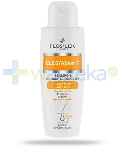 zdjęcie produktu Flos-Lek ElestaBion T szampon dermatologiczny na łupież tłusty i pstry 150 ml