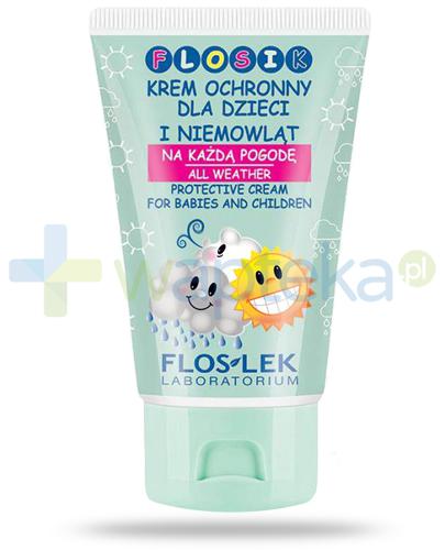 podgląd produktu Flos-Lek Flosik krem ochronny dla dzieci i niemowląt na każdą pogodę 50 ml