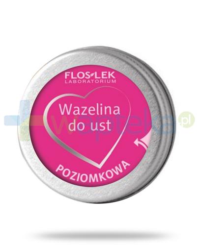 podgląd produktu Flos-Lek Lip Care wazelina kosmetyczna do ust poziomkowa 15 g