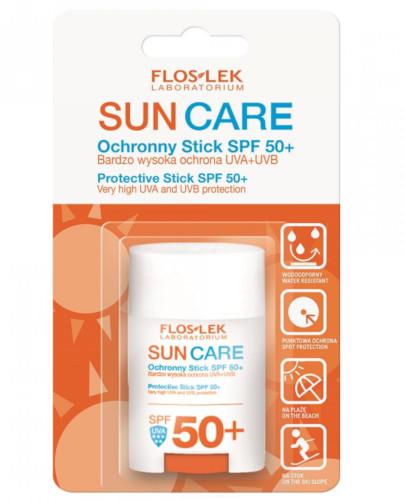 podgląd produktu Flos-Lek Sun Care ochronny stick SPF 50+ 16 g