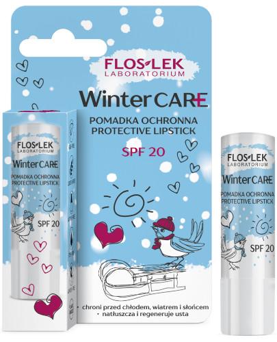 podgląd produktu Flos-Lek Winter Care pomadka ochronna SPF20 4 g
