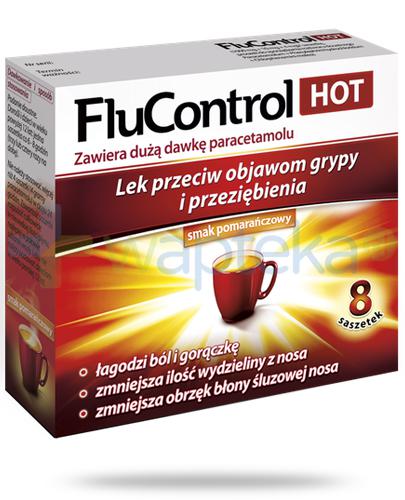 podgląd produktu FluControl Hot 8 saszetek