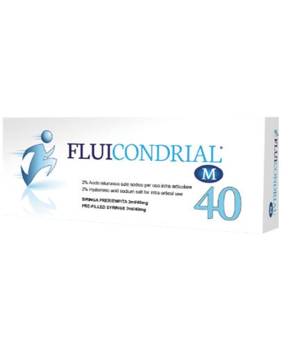 podgląd produktu Fluicondrial M 40 mg roztwór do wstrzykiwań 1 ampułko-strzykawka 2 ml