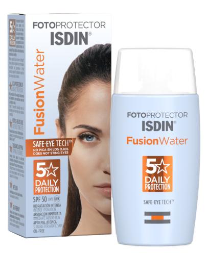 podgląd produktu Fotoprotector Isdin Age Repair Fusion Water SPF50 ultralekki krem do twarzy 50 ml