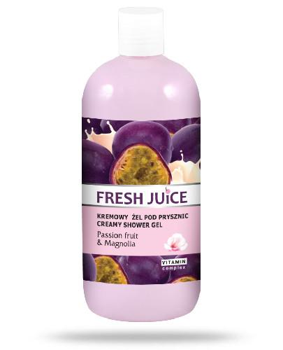 podgląd produktu Fresh Juice kremowy żel pod prysznic Passion Fruit & Magnolia 500 ml