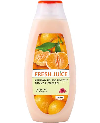 podgląd produktu Fresh Juice kremowy żel pod prysznic Tangerine & Awapuhi 400 ml