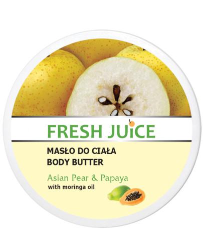 podgląd produktu Fresh Juice masło do ciała azjatycka gruszka i papaja z olejem moringa 225 ml