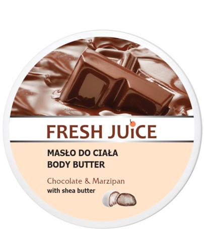 podgląd produktu Fresh Juice masło do ciała czekolada i marcepan z masłem shea 225 ml