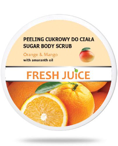 zdjęcie produktu Fresh Juice Peeling cukrowy do ciała Orange & Mango z olejem z amarantusa 225 ml