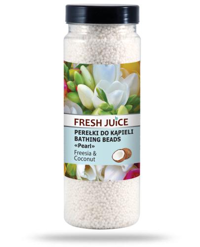 podgląd produktu Fresh Juice perełki do kąpieli freesia & coconut 450 g