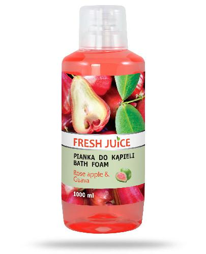 podgląd produktu Fresh Juice pianka do kąpieli Rose apple & Guava 1000 ml