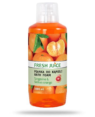 podgląd produktu Fresh Juice pianka do kąpieli Tangarine & Sicilian orange 1000 ml