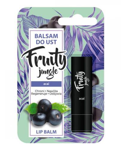 podgląd produktu Fruity Jungle balsam do ust Acai 4,9 g
