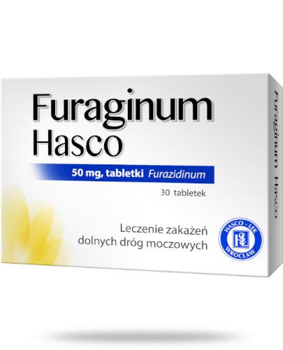 zdjęcie produktu Furaginum Hasco 50 mg 30 tabletek