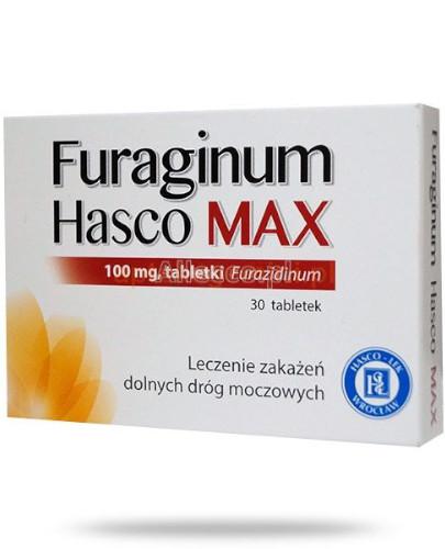 zdjęcie produktu Furaginum 100 mg Hasco Max 30 tabletek