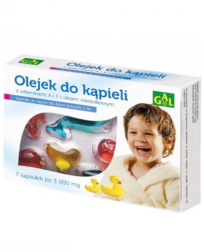 podgląd produktu GAL Olejek do kąpieli dla dzieci 3000 mg 7 kapsułek