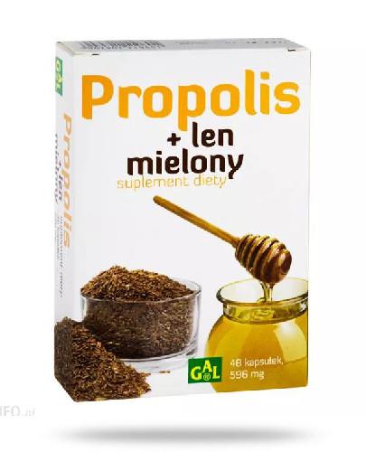 zdjęcie produktu GAL Propolis + Len mielony 48 kapsułek