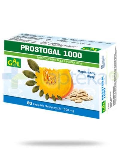 podgląd produktu GAL Prostogal 1000 1300 mg 80 kapsułek