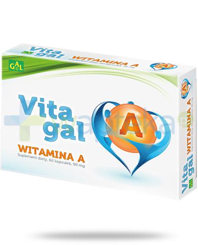 podgląd produktu GAL Vitagal witamina A 90mg 60 kapsułek