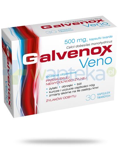 zdjęcie produktu Galvenox Veno 500mg 30 kapsułek